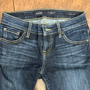 GUESS Women's Indigo Boot Cut Jeans, Midrise